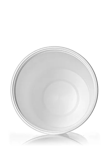 32 oz white PP plastic round tub