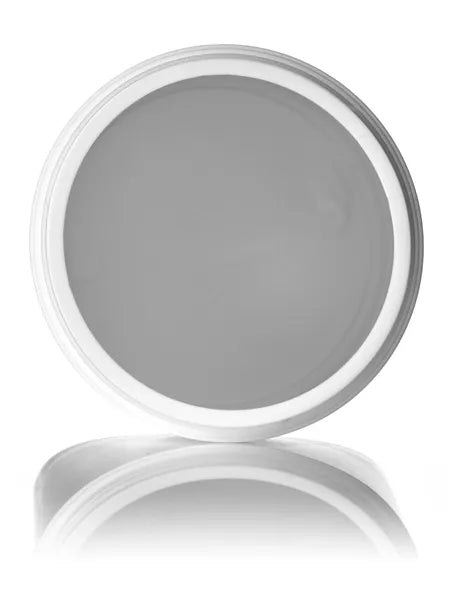 85 oz white HDPE plastic single wall canister