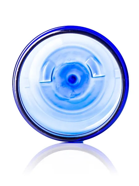 6 oz cobalt blue PET plastic single wall jar