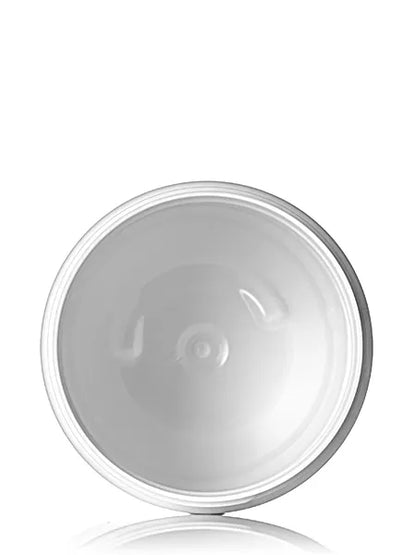 16 oz white PET plastic single wall jar