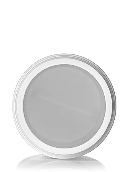 32 oz white HDPE plastic single wall canister