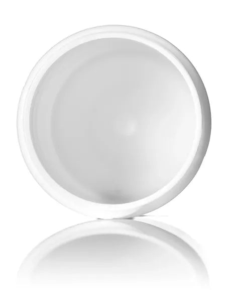 1/2 oz white PP plastic single wall jar