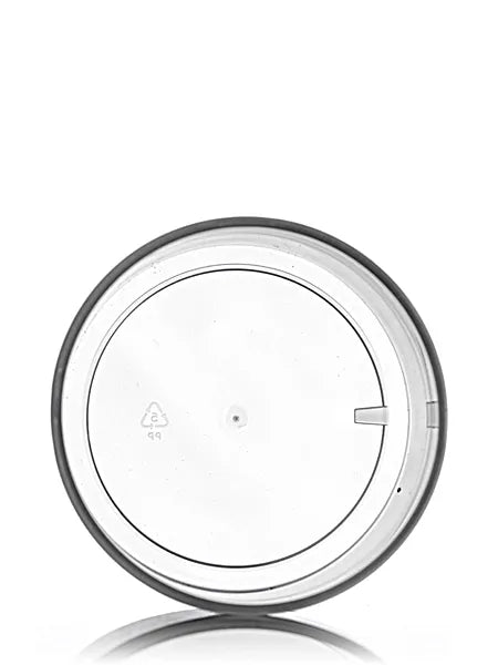 8 oz natural-colored PP plastic single wall jar