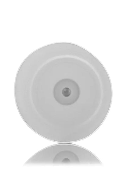 8 oz glossy white LDPE plastic 5-layer tube