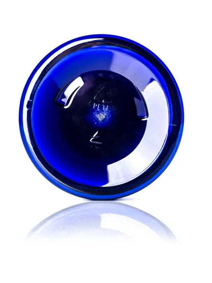 19 oz cobalt blue PET plastic single wall jar