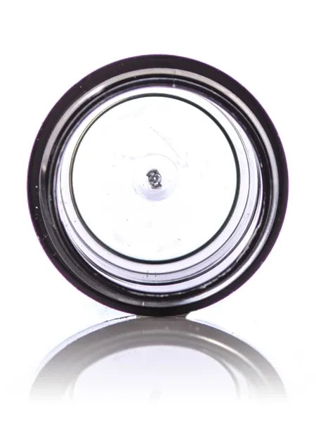 1/4 oz gray PS plastic thick wall jar