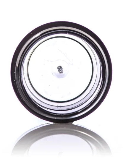 1/4 oz gray PS plastic thick wall jar