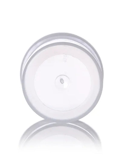 2 oz natural-colored PP plastic single wall jar