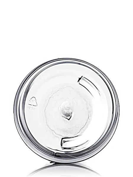 8 oz clear PET plastic single wall jar