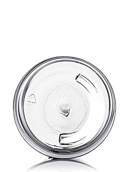 8 oz clear PET plastic single wall jar