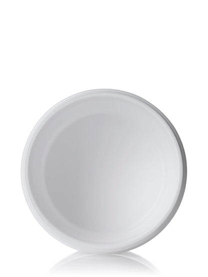 1 oz white PP plastic double wall straight base jar