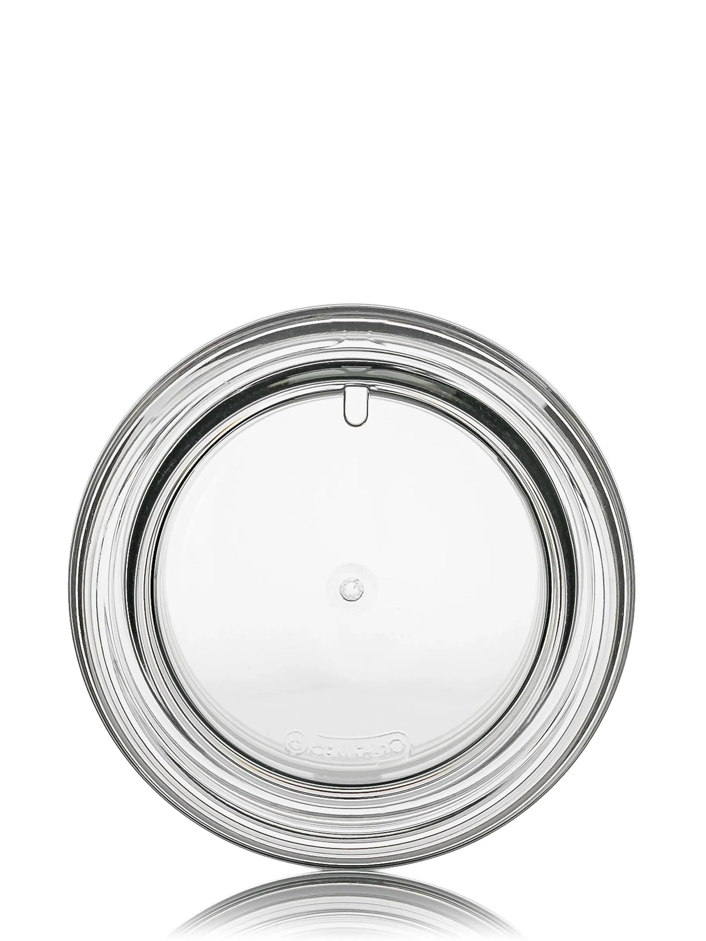 50 ml clear PET plastic single wall jar