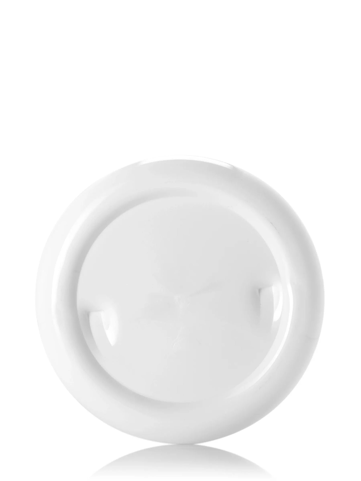 25 oz white PET plastic single wall jar