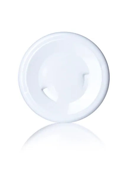 12 oz white PET plastic single wall jar