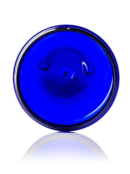 16 oz clear 25% PCR PET plastic single wall jar
