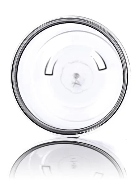 19 oz clear PET plastic single wall jar