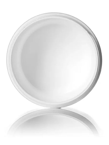 4 oz white PP plastic double wall straight base ja