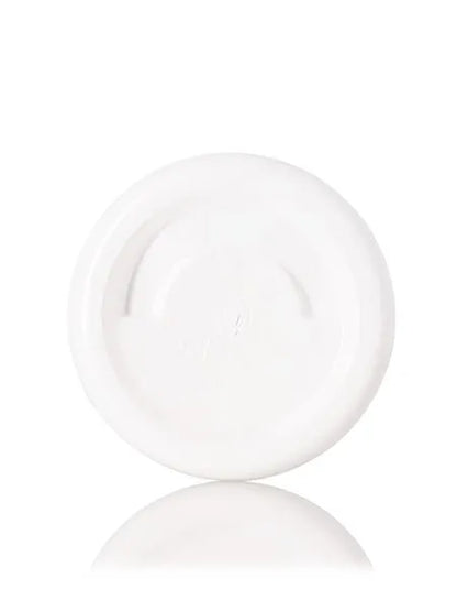 2 oz white PET plastic single wall jar