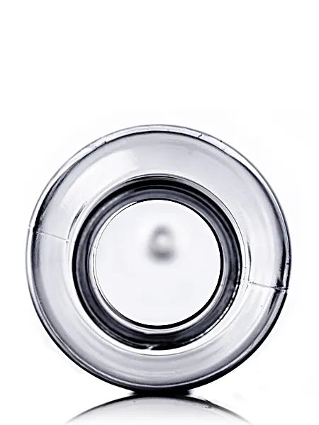 4 oz clear PET plastic cosmo round bottle