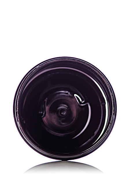 19 oz dark amber PET plastic single wall jar