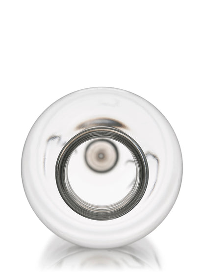 4 oz clear PET plastic boston round bottle