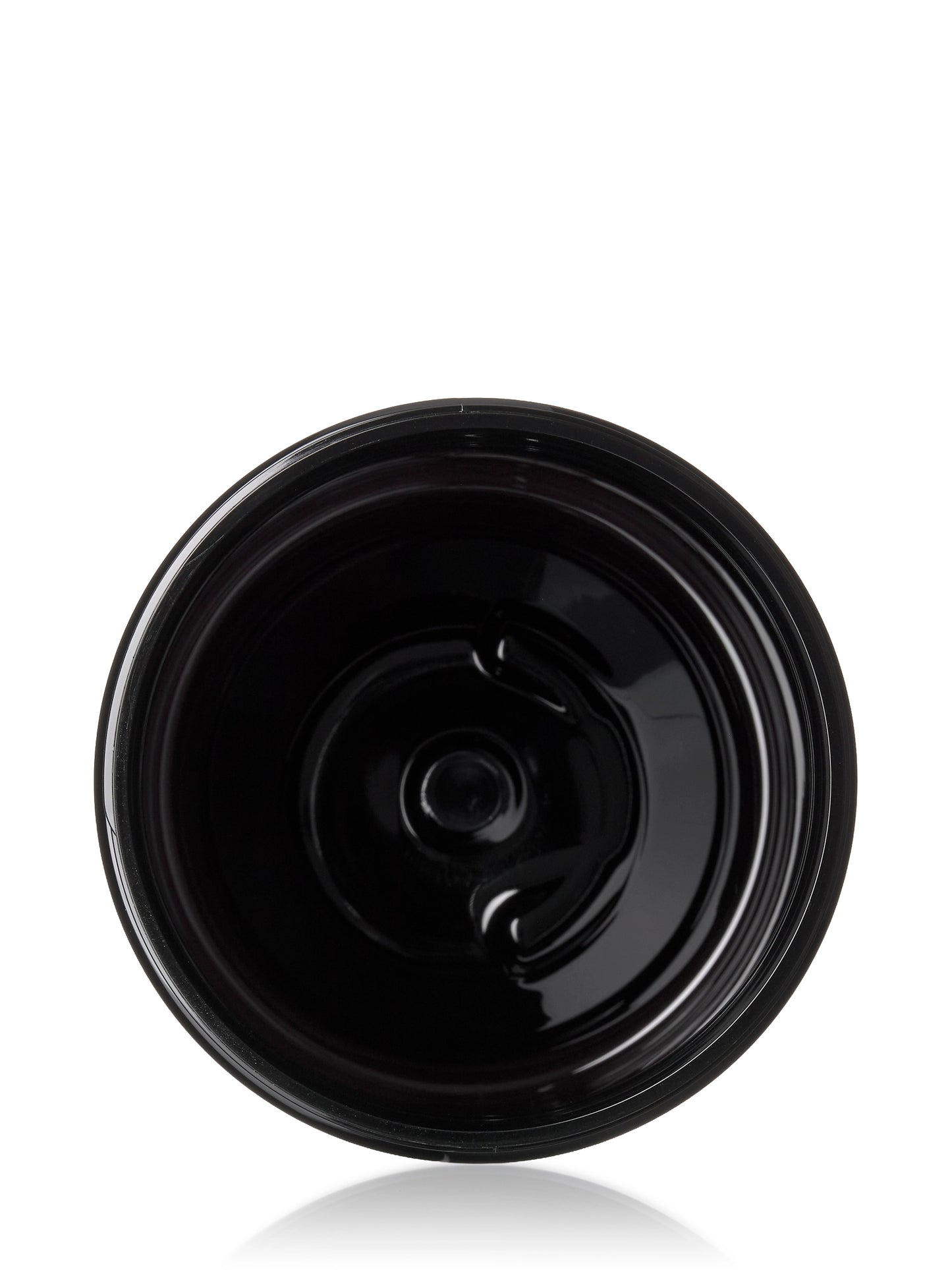 16 oz clear 25% PCR PET plastic single wall jar