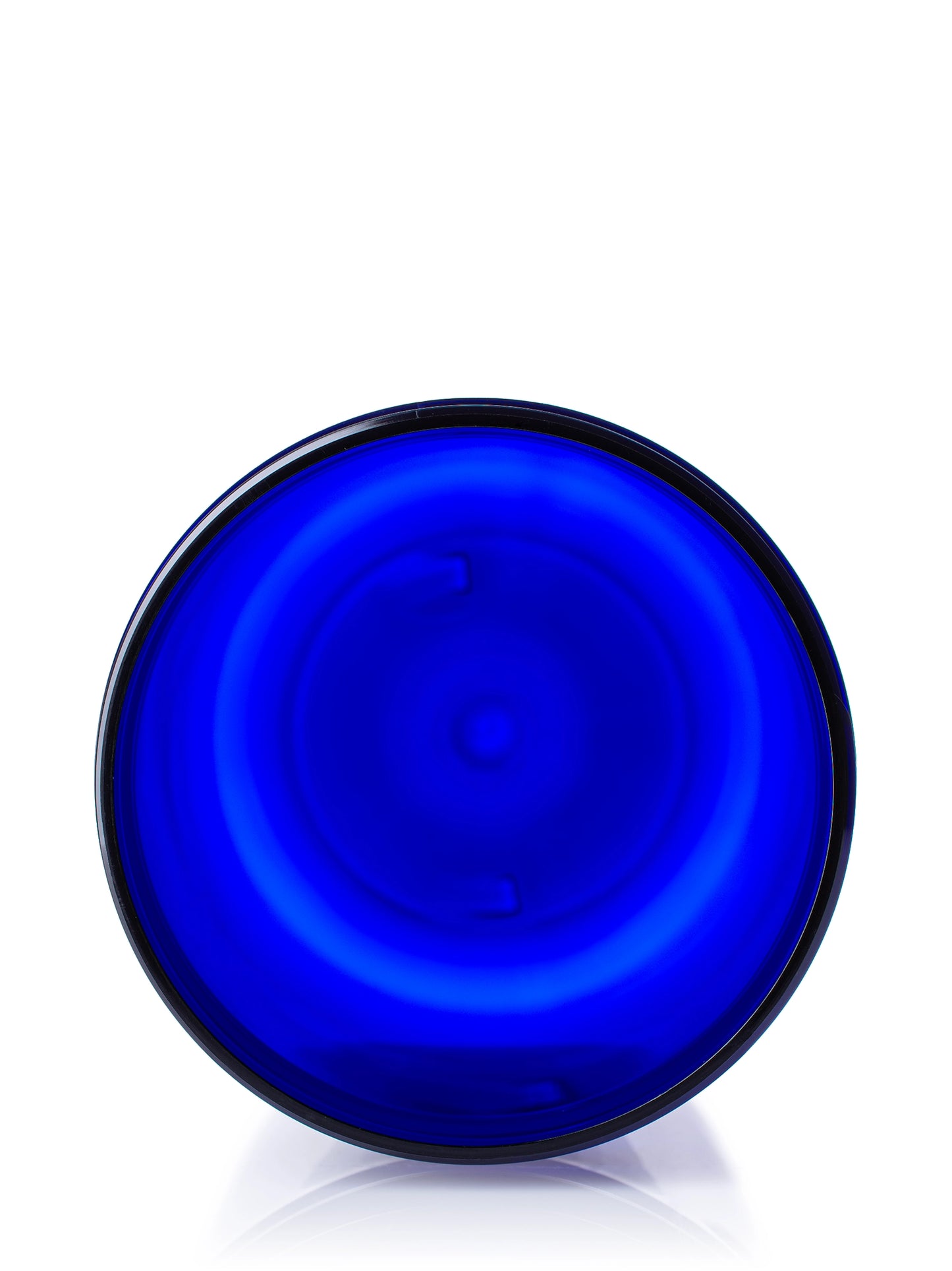 25 oz cobalt blue PET plastic single wall jar