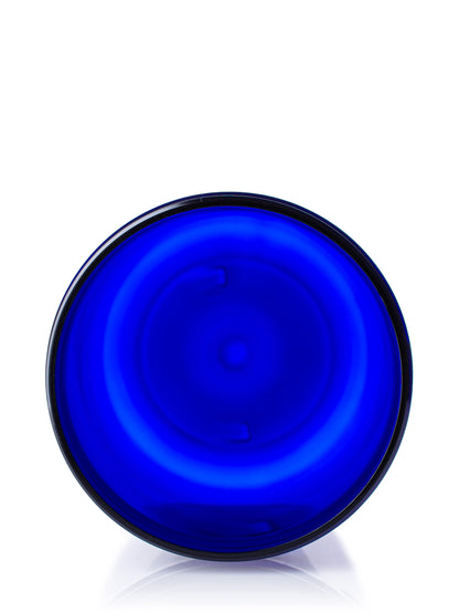 25 oz cobalt blue PET plastic single wall jar