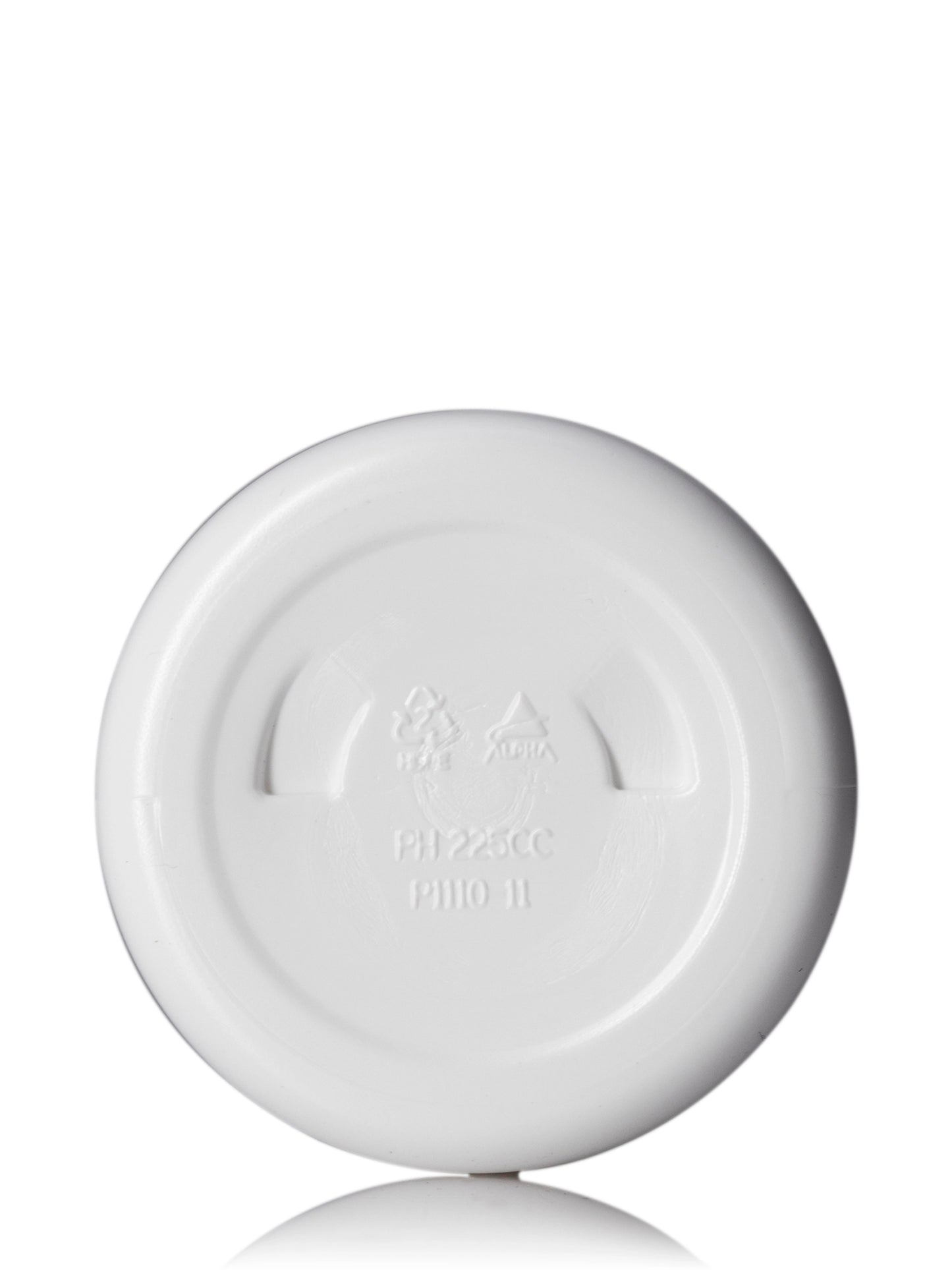 225 cc white HDPE plastic pill packer bottle