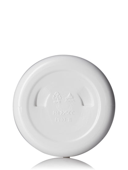 225 cc white HDPE plastic pill packer bottle