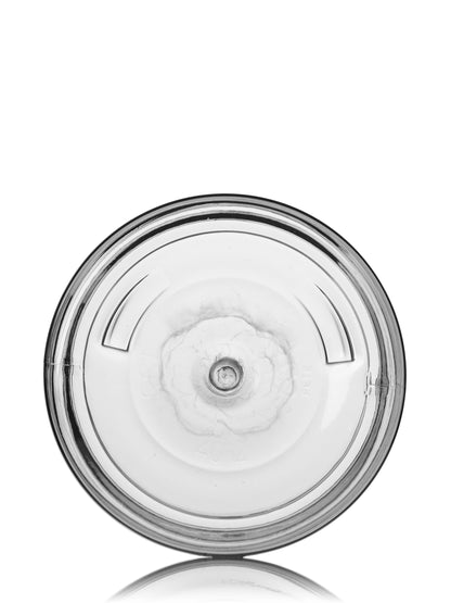 4 oz clear PET plastic single wall jar