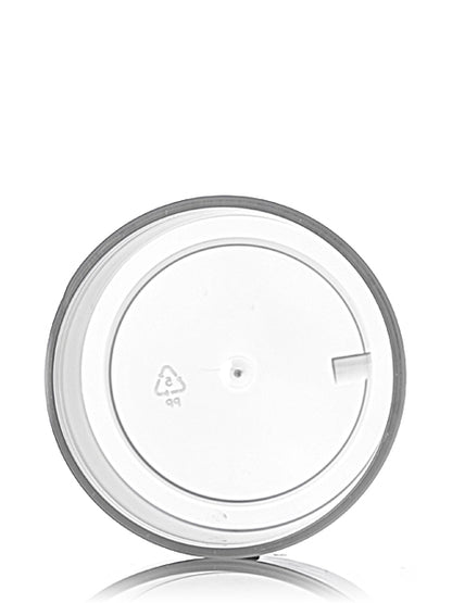 4 oz natural-colored PP plastic single wall jar