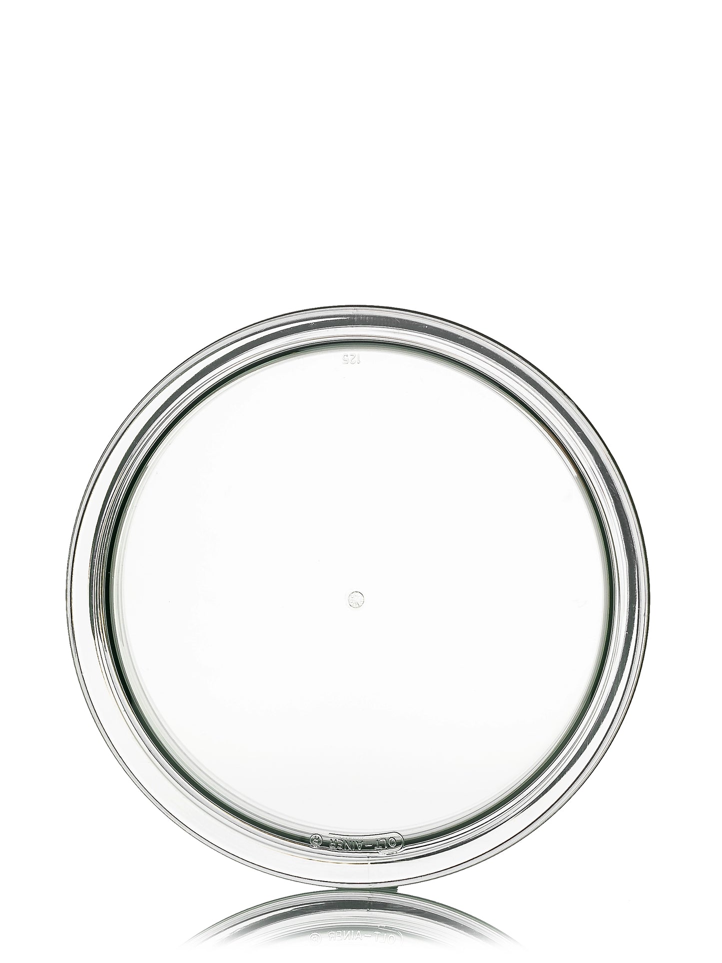 125 ml clear PET single wall jar