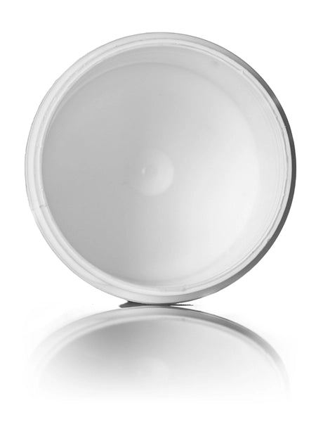 1 oz white PP plastic single wall jar
