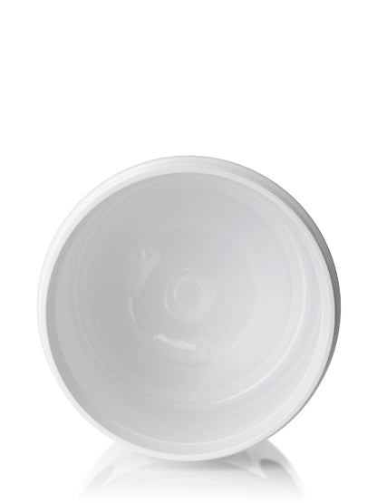 16 oz white PP plastic single wall jar