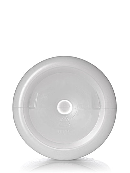 32 oz natural-colored HDPE plastic single wall jar