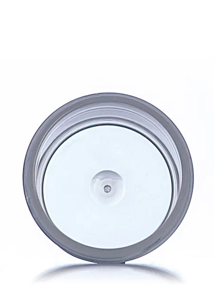 1/4 oz natural-colored PP plastic single wall jar