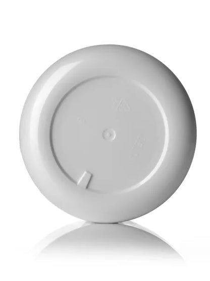 8 oz pearl white PP plastic double-wall round base jar