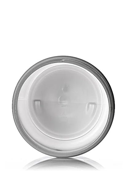 16 oz natural-colored HDPE plastic single wall ja